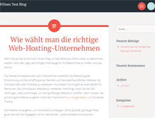 Tablet Screenshot of filines-testblog.com